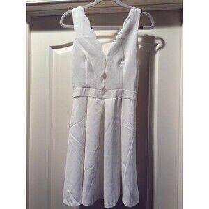 Adeline Rae White  Sweetheart Dress Size Small Baby Doll Y2K Capsule